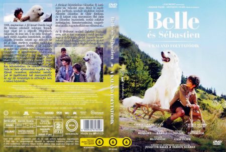 Belle és Sébastien 2. - A kaland folytatódik (1DVD) (Belle et Sébastien 2 - L'aventure continue) (kissé karcos) (könyvtári példány) (borítón pecsét, matricák jelzésekkel)