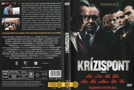 Krízispont (2011 - Margin Call) (1DVD) (Kevin Spacey) 