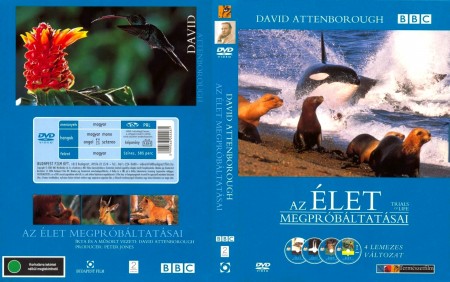 Élet megpróbáltatásai, Az (4DVD box) (digipack) (David Attenborough) (BBC) (DVD díszkiadás)