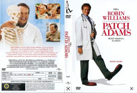 Patch Adams (1DVD) (könyvtári példány) (borítón pecsét, matricák jelzésekkel) (karcos példány)