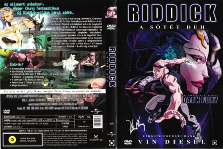 Riddick - A sötét düh (1DVD) (rajzfilm)