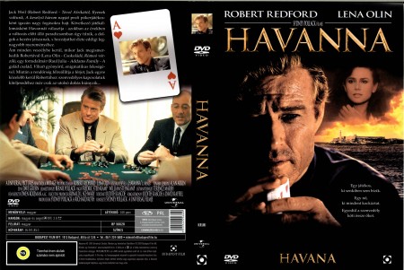 Havanna (1990) (1DVD) (Robert Redford) (nagyon karcos lemez) (könyvtári példány) (borítón pecsét, matricák jelzésekkel)