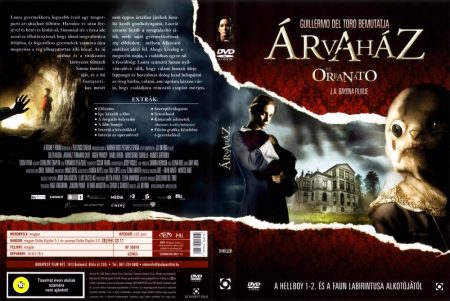 Árvaház (2007 - El Orfanato) (1DVD) (Juan Antonio Bayona) (nagyon karcos lemez)