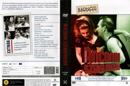 Vajda Katalin: Anconai szerelmesek (1DVD) (Radnóti Színház) (könyvtári példány) (borítón pecsét, matricák jelzésekkel)