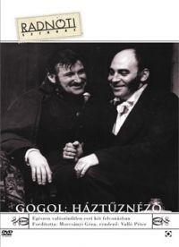 Gogol: Háztűznéző (1DVD) (Radnóti Színház) (karcos példány) (könyvtári példány) (borítón pecsét, matricák jelzésekkel)