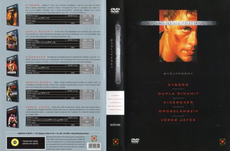Cyborg - A robotnő / Dupla dinamit / Kickboxer 1. / Oroszlánszív / Véres játék (5DVD box) (Jean-Claude Van Damme gyűjtemény) (DVD díszkiadás)