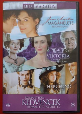 Jane Austen magánélete / Ifjú Viktória királynő, Az / Hercegnő, A (3DVD box) (Mozimaraton - Romantikus kedvencek) (Budapest Film)