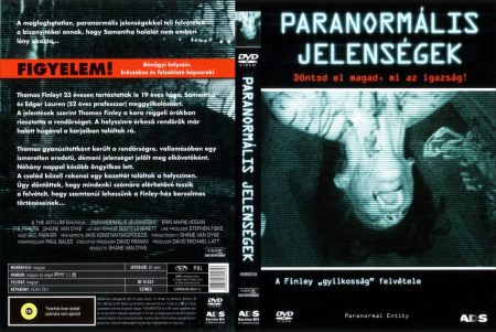 Paranormális jelenségek (2009 - Paranormal Entity) (1DVD) (Asylum)
