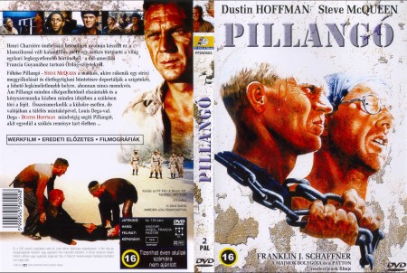 Pillangó (1973 - Papillon) (1DVD) (Dustin Hoffman - Steve McQueen) 