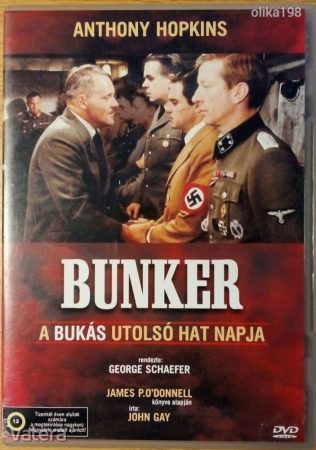 Bunker - A bukás utolsó hat napja (Anthony Hopkins) (1DVD)