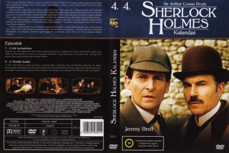 Sherlock Holmes kalandjai 4. (1DVD) (Jeremy Brett)