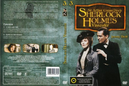 Sherlock Holmes visszatér 3. (1DVD) (Jeremy Brett) (kissé karcos példány)