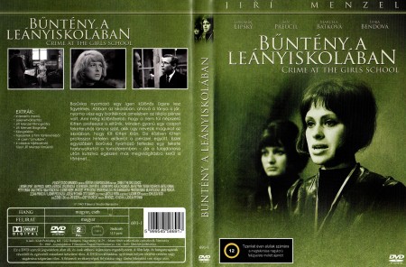 Bűntény a leányiskolában (1DVD) (Jirí Menzel) (könyvtári példány) (borítón pecsét. matricák jelzésekkel) (nagyon karcos példány)