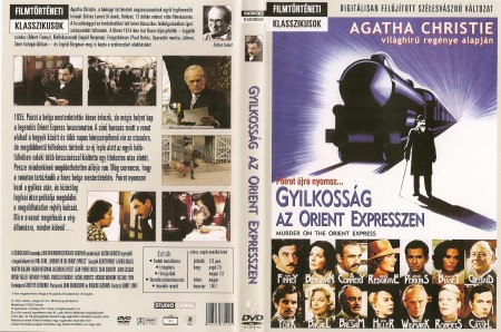 Gyilkosság az Orient Expresszen (1974) (1DVD) (Albert Finney - Agatha Christie) (Poirot filmek) (Oscar-díj) (Fantasy Film kiadás)