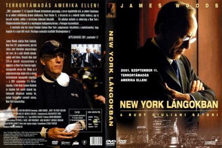 New York lángokban - A Rudy Giuliani sztori (1DVD) (James Woods) (Rudy Giuliani életrajzi film) (nagyon karcos lemez) (könyvtári példány) (borítón pecsét, matricák jelzésekkel)