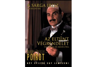 Sárga írisz, A / Eltűnt végrendelet, Az (1DVD) (David Suchet - Agatha Christie) (Poirot filmek) (kissé karcos példány)