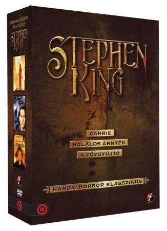 Carrie / Halálos árnyék / A tűzgyújtó (3DVD box) (Stephen King gyűjtemény) (Három horror klasszikus) (szinkron) (DVD díszkiadás) (szép állapotú)