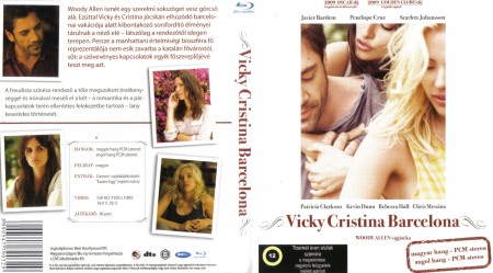 Vicky Cristina Barcelona (1Blu-ray) (Woody Allen) (Oscar-díj) (szinkron)