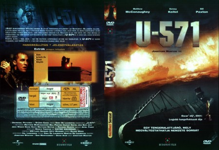 U-571 (1DVD) (Jonathan Mostow) (Oscar-díj) (Budapest Film kiadás)