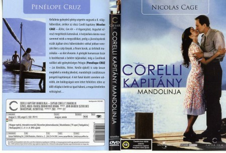 Corelli kapitány mandolinja (1DVD) (Nicolas Cage) (Caesar Publishing kiadás)