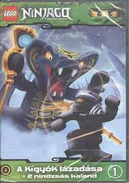 Lego Ninjago 1. -A Kígyók lázadása + 2 nindzsás kaland  (1DVD) (nagyon karcos példány)