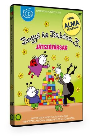 Bogyó és Babóca 3. - Játszótársak (1DVD) (zene: Alma Zenekar) (nagyon karcos példány)