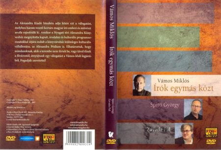 Vámos Miklós: Írók egymás közt 1. (1DVD) (Spiró György / Závada Pál)