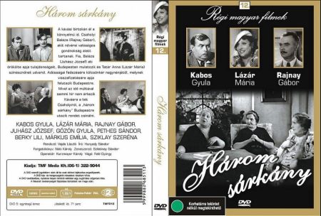 Három sárkány (1936) (1DVD) (Kabos Gyula) (régi magyar filmek) (Régi magyar filmek gyűjtemény 12.) (Diamond Film)  