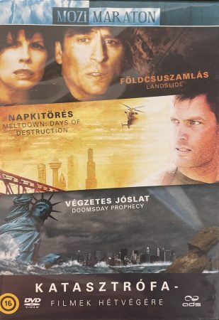 Földcsuszamlás / Napkitörés é/ Végzetes Jóslat - (Mozimaraton Katasztrófafilmek hétvégére)  (2013)  (3DVD)