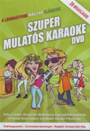 Szuper Mulatós Karaoke (1DVD)