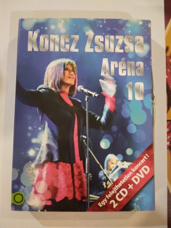 Koncz Zsuzsa :  Aréna 10  ( 2014)   ( DVD + 2 CD )  