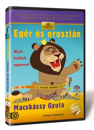 Egér és oroszlán - Macskássy Gyula rajzfilmek 2. (1DVD) (MANDA kiadás) (angol felirat)