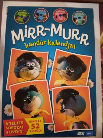 Mirr Murr kandúr kalandjai  1 - 4. ( 4DVD box ) ( + papírfekni ) (Hálóker 2001 Kft. kiadás) 