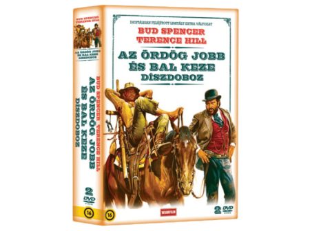 Ördög jobb és bal keze, Az 1.- 2. (2DVD) (Box) (Bud Spencer - Terence Hill filmek) (fotó csak reklám, nem box, hanem a kétlemezes Klub P. kiadás !!!))