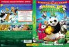   Kung Fu Panda 3 .  (1DVD) (Dreamworks)  (könyvtári példány) (borítón pecsét, matricák jelzésekkel)