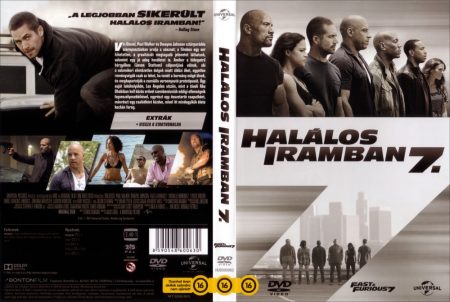 Halálos iramban 7. (1DVD) (mozi változat) (Bontonfilm kiadás)