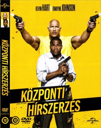 Központi hírszerzés (1DVD) (Central Intelligence) (Dwayne Johnson) (könyvtári példány) (borítón pecsét, matricákkal)