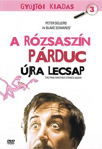 Rózsaszín Párduc 3., A - A Rózsaszín Párduc újra lecsap (1976) (1DVD) (Peter Sellers) (MGM kiadás) (nagyon karcos példány)