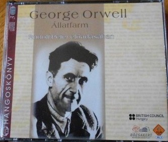 Orwell, George: Állatfarm (3CD) (Hangoskönyv) (előadja: Rudolf Péter)  ( a fotó csak reklám !!! )