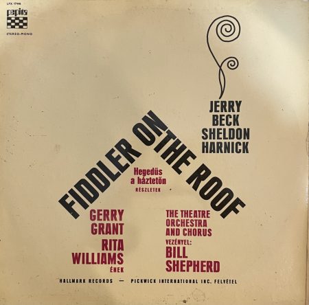 Hegedűs a háztetőn részletek (1LP/VINYL) 